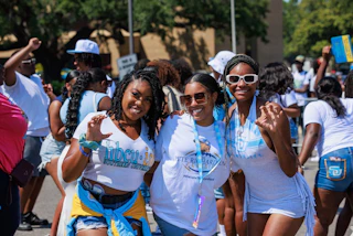 Southern university tailgating