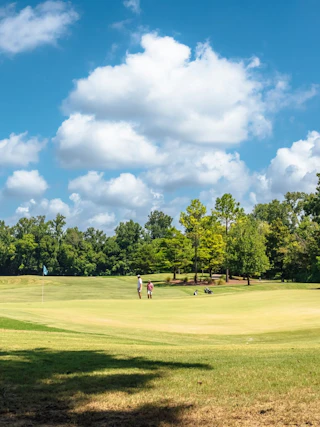 Golfing