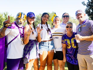 Tailgating at LSU