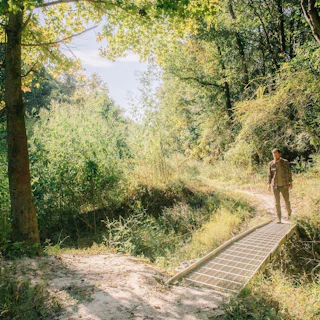 Man hiking