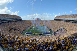LSU Stadium fireworks