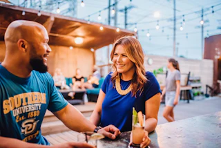 Couple at Oxbow