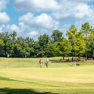 Golfing