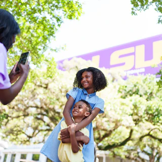 Family at LSU